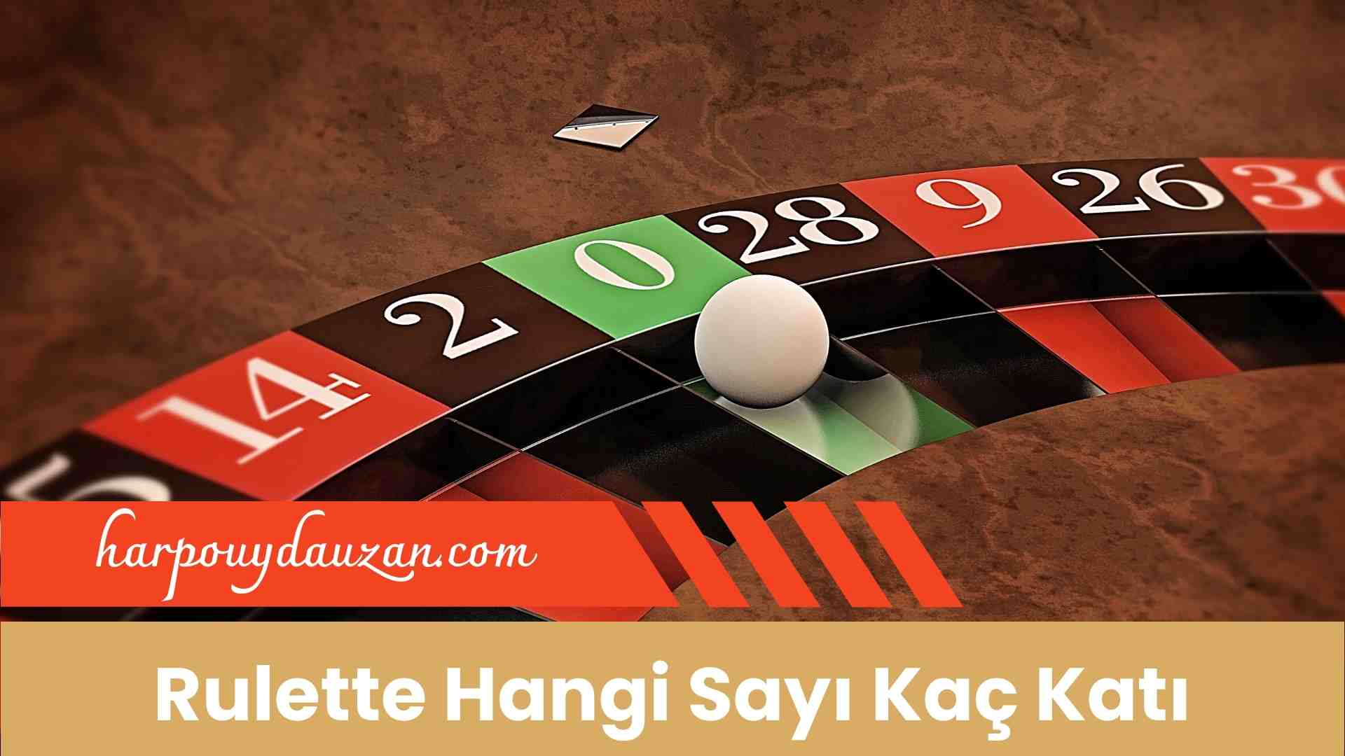 Rulette Hangi Sayı Kaç Katı